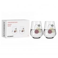 Ritzenhoff Verres Rêve d’été I (lot de 2) - Verre cristallin - Contenance : 0,54 L - Transparent -Promos Verres Magasin 1000304140 211022 08434300074 DETAILS P000000001000304140