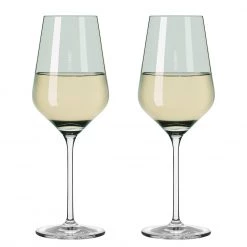 Ritzenhoff Verres à vin Fjordlicht I (lot de 2) - Verre cristallin - Vert
