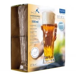 Koziol Verres Club No. 11 (lot de 2) - Matière plastique - Contenance : 0,5 litres - Transparent -Promos Verres Magasin 1000307251 211105 08405300052 DETAILS P000000001000307251