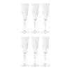Butlers Flûtes à champagne CRYSTAL CLUB (6) - Verre cristallin - Transparent -Promos Verres Magasin 1000333302 220218 010 IMAGE P000000001000333302