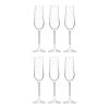 Butlers Flûtes à champagne SANTE (lot de 6) - Verre cristallin - Transparent -Promos Verres Magasin 1000333317 220218 010 IMAGE P000000001000333317