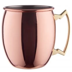 Butlers Tasses MOSCOW MULE II (lot de 4) - Acier inoxydable - Doré / Rose -Promos Verres Magasin 1000333385 220218 030 DETAILS P000000001000333385