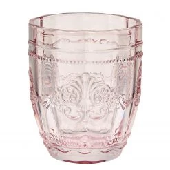 Butlers Verres VICTORIAN (lot de 6) - Verre coloré - Rose clair -Promos Verres Magasin 1000333388 220218 030 DETAILS P000000001000333388