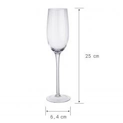 Butlers Flûte à champagne MODERN TIMES - Verre - Transparent -Promos Verres Magasin 1000333397 220218 500 SKETCH DETAILS P000000001000333397 sketch