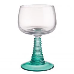 Butlers Verre à vin CONSTANCE - Verre coloré - Turquoise