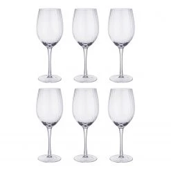 Butlers Verres à vin rouge CLUB (lot de 6) - Verre - Transparent