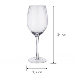 Butlers Verres à vin rouge CLUB (lot de 6) - Verre - Transparent -Promos Verres Magasin 1000333411 220218 500 SKETCH DETAILS P000000001000333411 sketch