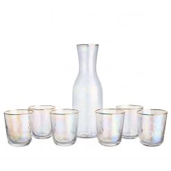 Butlers Verres SMERALDA (7 éléments) - Verre - Transparent
