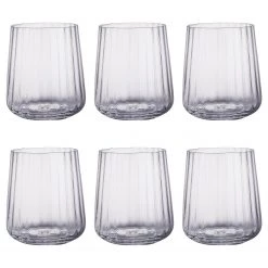 Butlers Verres GOLDEN TWENTIES (lot de 4) - Verre - Transparent