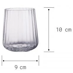 Butlers Verres GOLDEN TWENTIES (lot de 4) - Verre - Transparent -Promos Verres Magasin 1000333415 220218 500 SKETCH DETAILS P000000001000333415 sketch