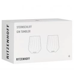 Ritzenhoff Verres tumbler Sternschliff (lot de 2) - Verre cristallin - Transparent -Promos Verres Magasin 1000346585 220510 050 DETAILS P000000001000346585
