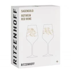 Ritzenhoff Verres à vin rouge Sagengold (lot de 2) - Verre cristallin - Or rose -Promos Verres Magasin 1000346587 220510 080 DETAILS P000000001000346587