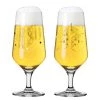Ritzenhoff Verres à bière #1 Brauchzeit (lot de 2) - Verre cristallin - Doré / Blanc -Promos Verres Magasin 1000346589 220510 010 IMAGE P000000001000346589