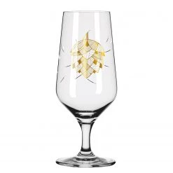 Ritzenhoff Verres à bière #1 Brauchzeit (lot de 2) - Verre cristallin - Doré / Blanc -Promos Verres Magasin 1000346589 220510 040 DETAILS P000000001000346589