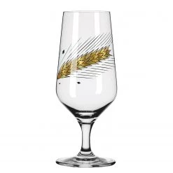 Ritzenhoff Verres à bière #3 Brauchzeit (lot de 2) - Verre cristallin - Doré / Noir -Promos Verres Magasin 1000346590 220510 030 DETAILS P000000001000346590