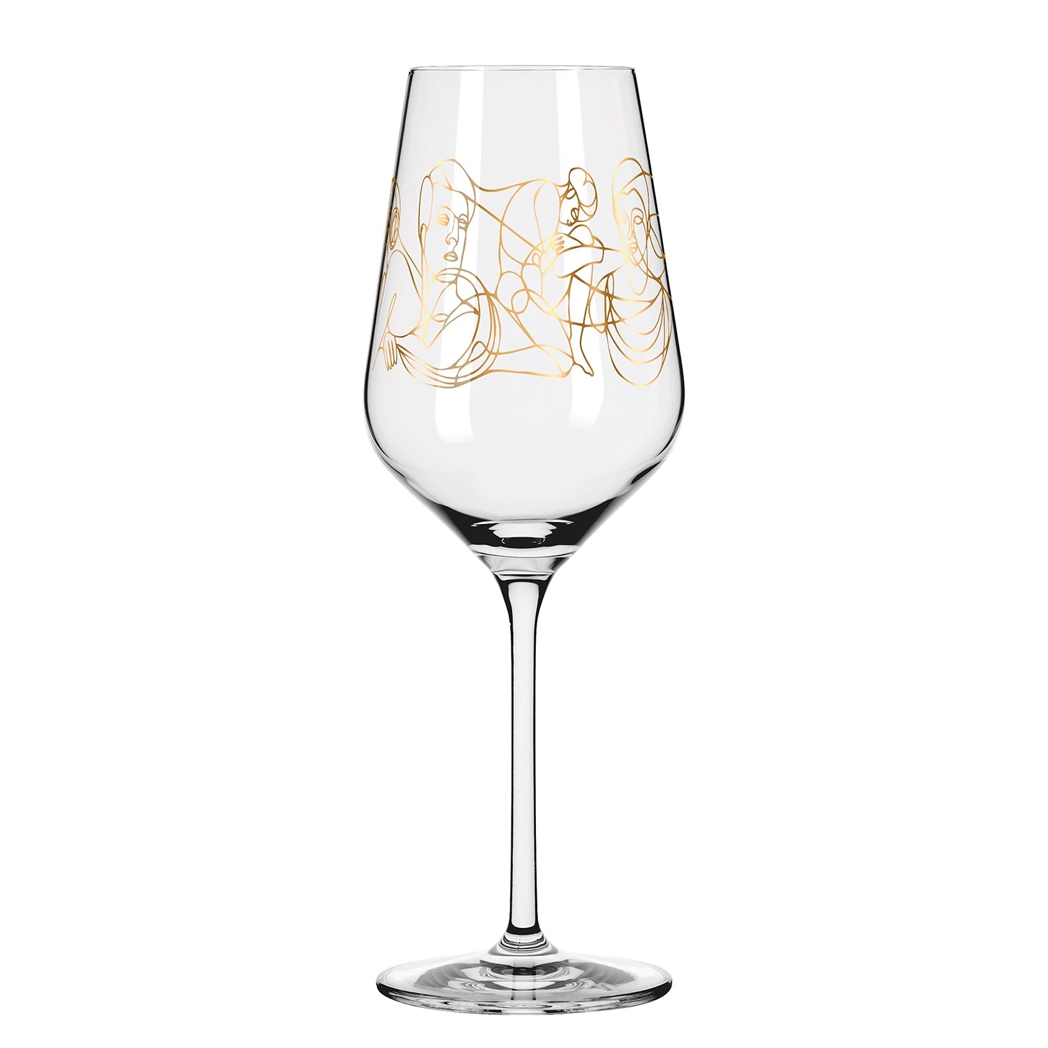 Ritzenhoff Verres à vin blanc Sagengold (lot de 2) - Verre cristallin - Or rose 7 Ritzenhoff Verres à vin blanc Sagengold (lot de 2) - Verre cristallin - Or rose – Image 5
