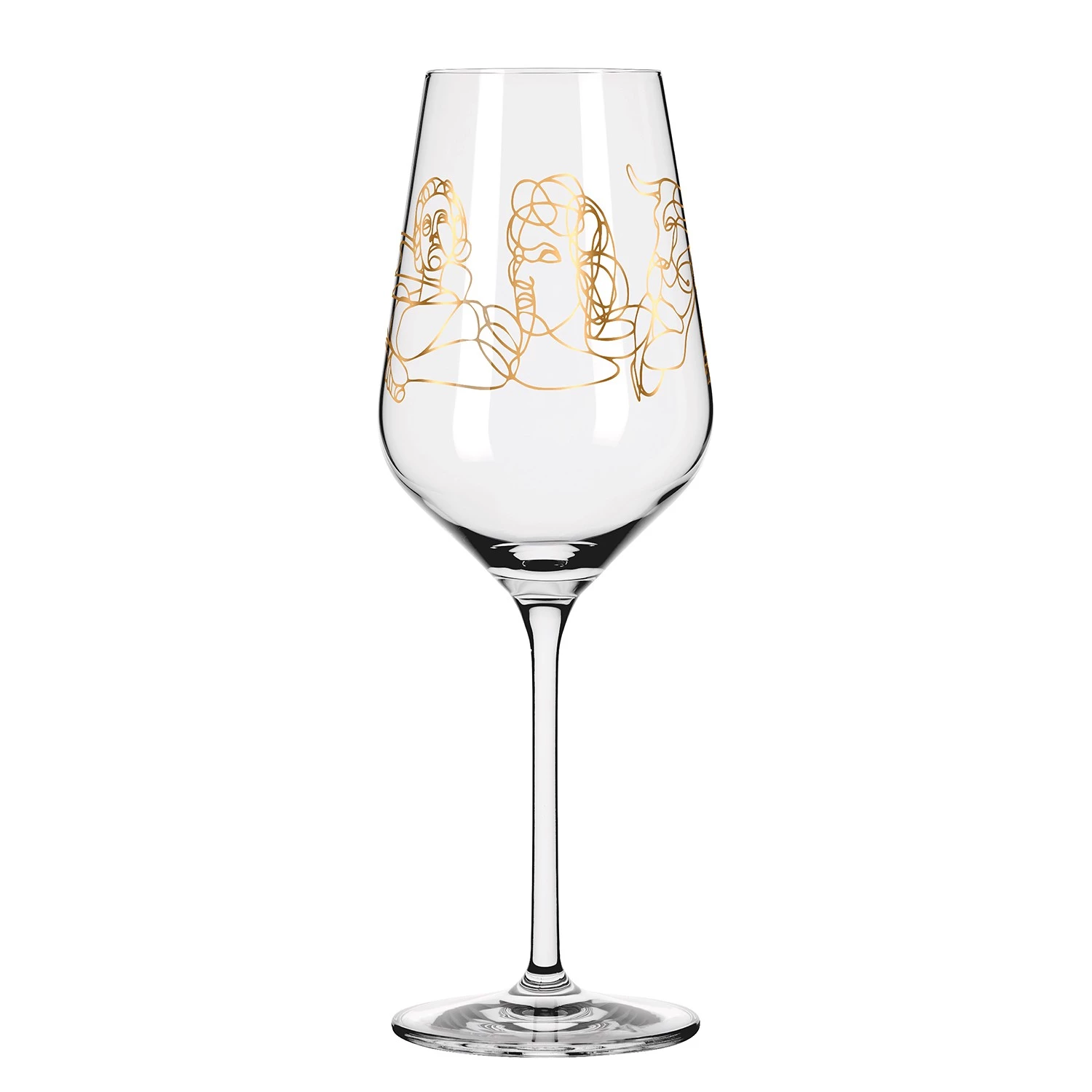 Ritzenhoff Verres à vin blanc Sagengold (lot de 2) - Verre cristallin - Or rose 8 Ritzenhoff Verres à vin blanc Sagengold (lot de 2) - Verre cristallin - Or rose – Image 6