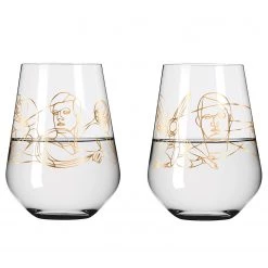 Ritzenhoff Verres Sagengold (lot de 2) - Verre cristallin - Or rose -Promos Verres Magasin 1000346593 220510 030 DETAILS P000000001000346593
