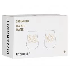 Ritzenhoff Verres Sagengold (lot de 2) - Verre cristallin - Or rose -Promos Verres Magasin 1000346593 220510 080 DETAILS P000000001000346593