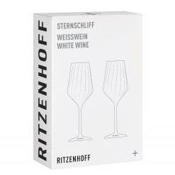Ritzenhoff Verres à vin blanc Stern (lot de 2) - Verre cristallin - Transparent -Promos Verres Magasin 1000346599 220510 050 DETAILS P000000001000346599