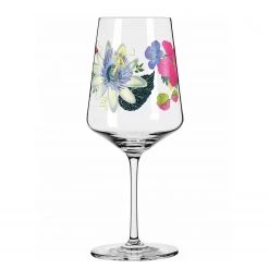 Ritzenhoff Verre à apéritif #10 Sommertau - Verre cristallin - Violet / Vert