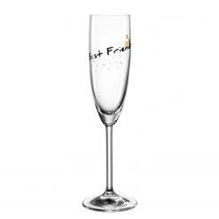 Leonardo Flûte à champagne Presente Best Friends - Verre cristallin - Multicolore