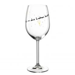 Leonardo Verres à vin La belle vie - Verre cristallin - Multicolore