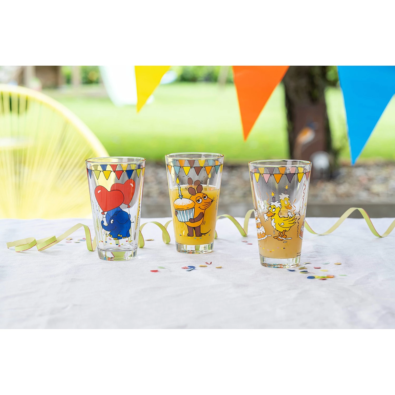 Leonardo Verres Bambini V (lot de 6) - Verre cristallin - Multicolore 5 Leonardo Verres Bambini V (lot de 6) - Verre cristallin - Multicolore – Image 3