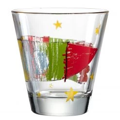 Leonardo Verres Bambini Fusée (lot de 6) - Verre cristallin - Multicolore