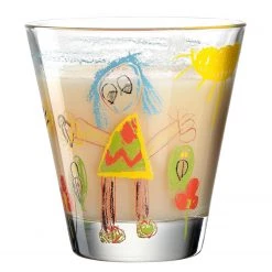 Leonardo Verres Bambini Abeilles (lot de 6) - Verre cristallin - Multicolore -Promos Verres Magasin 1000347074 220510 030 DETAILS P000000001000347074