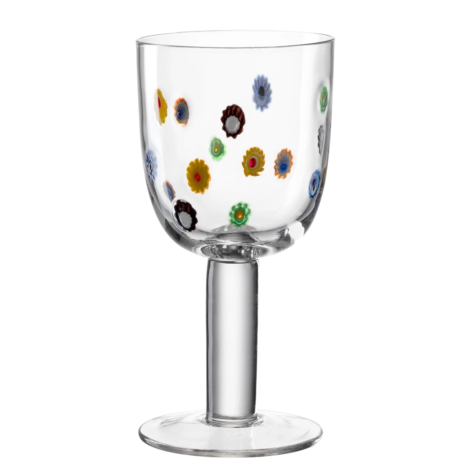 Leonardo Verres à vin blanc Fiori (lot de 4) - Verre cristallin - Multicolore 3 Leonardo Verres à vin blanc Fiori (lot de 4) - Verre cristallin - Multicolore