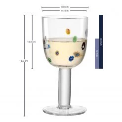 Leonardo Verres à vin blanc Fiori (lot de 4) - Verre cristallin - Multicolore 15 Leonardo Verres à vin blanc Fiori (lot de 4) - Verre cristallin - Multicolore -Promos Verres Magasin 1000347090 220510 500 SKETCH DETAILS P000000001000347090 sketch