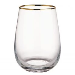 Butlers Verre TOUCH OF GOLD II - Verre - Transparent