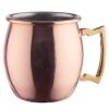 Butlers Mug MOSCOW MULE - Acier inoxydable / Zinc - Rosé or -Promos Verres Magasin 1000365222 220803 010 IMAGE P000000001000365222