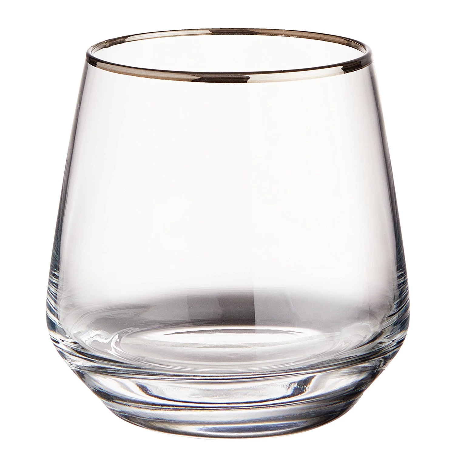 Butlers Verre TOUCH OF SILVER - Verre - Transparent 3 Butlers Verre TOUCH OF SILVER - Verre - Transparent