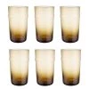 Butlers Verres BYRON (lot de 6) - Jaune -Promos Verres Magasin 1000365228 220803 010 IMAGE P000000001000365228